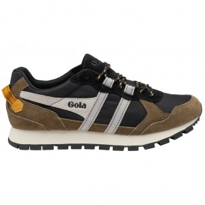 Gola Classics Altitude Sneakers Zwart Khaki Wit Nederland | 214-MHAROX