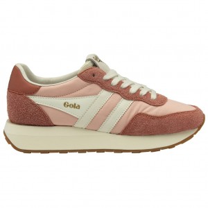 Gola Classics Arizona Sneakers Roze Wit Nederland | 146-KNSHIE