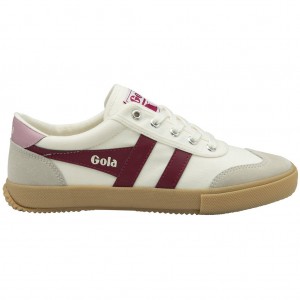 Gola Classics Badminton Plimsoll Sneakers Wit Nederland | 617-YTSRXK