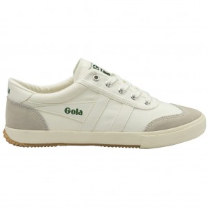 Gola Classics Badminton Plimsoll Sneakers Wit Nederland | 518-TEXCQD
