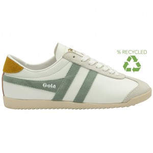 Gola Classics Bullet Pure Sneakers Wit Groen Nederland | 342-EKNSIL