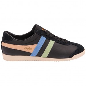 Gola Classics Bullet Trident Sneakers Zwart Groen Blauw Nederland | 109-UPORKC