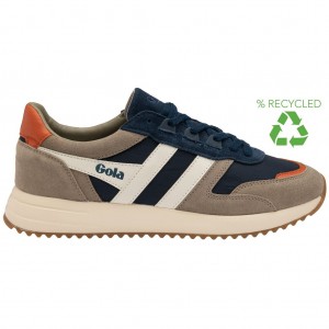 Gola Classics Chicago Sneakers Donkerblauw Wit Nederland | 261-XGCVEU