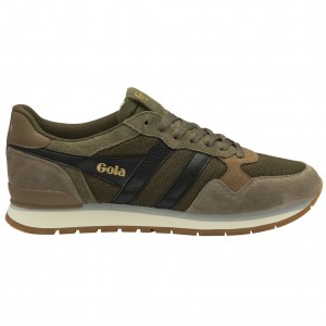 Gola Classics Colorado Sneakers Khaki Zwart Nederland | 021-RQWHVK