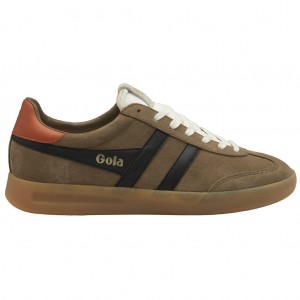 Gola Classics Cyclone Sneakers Zwart Oranje Nederland | 052-JYKSLB