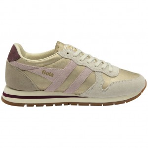 Gola Classics Daytona Blaze Sneakers Goud Roze Nederland | 160-QGJXHW