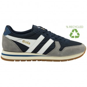 Gola Classics Daytona Chute Sneakers Donkerblauw Wit Nederland | 541-SCLXMG