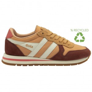 Gola Classics Daytona Chute Sneakers Rood Wit Nederland | 561-ETRJQL
