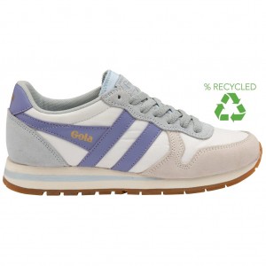 Gola Classics Daytona Chute Sneakers Wit Blauw Lavendel Nederland | 574-IAVLGO
