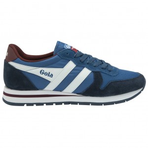 Gola Classics Daytona Sneakers Blauw Donkerblauw Wit Nederland | 807-CTPJLU