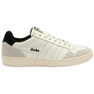 Gola Classics Eagle Sneakers Wit Zwart Nederland | 529-AMITWC