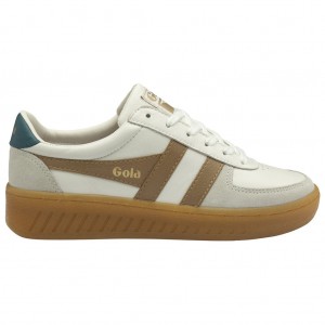 Gola Classics Grandslam Elite Sneakers Wit Lichtpauw Nederland | 917-YVOPNK