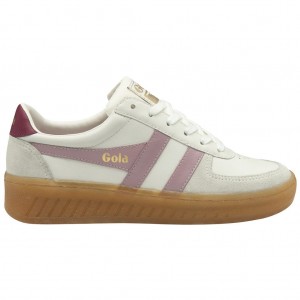 Gola Classics Grandslam Elite Sneakers Wit Nederland | 751-HVMLED