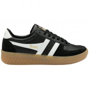 Gola Classics Grandslam Elite Sneakers Zwart Wit Nederland | 614-ECUGTK