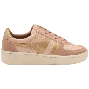 Gola Classics Grandslam Lizard Sneakers Roze Goud Nederland | 361-AHBFVC