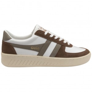 Gola Classics Grandslam Quadrant Sneakers Wit Nederland | 598-ZOJIEH