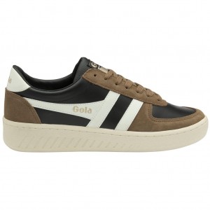 Gola Classics Grandslam Quadrant Sneakers Zwart Wit Nederland | 257-EINXDL