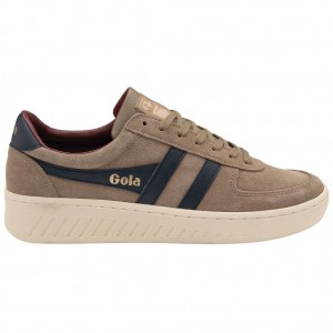 Gola Classics Grandslam Suede Sneakers Donkerblauw Bordeaux Nederland | 075-XJNPCR