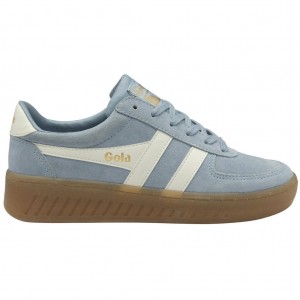 Gola Classics Grandslam Suede Sneakers Wit Nederland | 051-QYMRNB