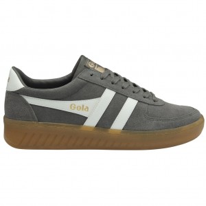 Gola Classics Grandslam Suede Sneakers Wit Nederland | 167-ABMLFG