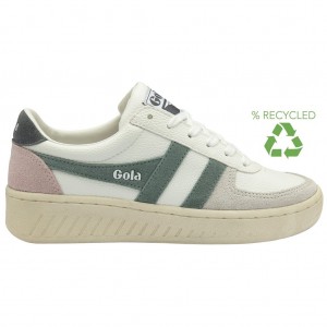Gola Classics Grandslam Trident Sneakers Wit Nederland | 261-KZUPAF