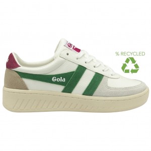 Gola Classics Grandslam Trident Sneakers Wit Nederland | 854-XGVAWS