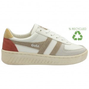 Gola Classics Grandslam Trident Sneakers Wit Nederland | 562-UZPTVN