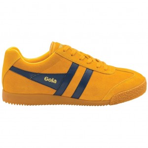 Gola Classics Harrier Suede Sneakers Donkerblauw Nederland | 143-SQOFRL