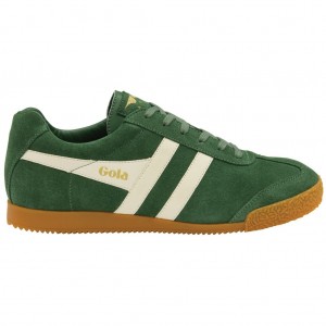 Gola Classics Harrier Suede Sneakers Wit Nederland | 670-OEVNJS