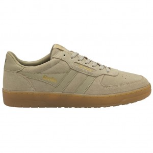 Gola Classics Hawk Suede '86 Sneakers Bone Gum Nederland | 961-CFYBXJ