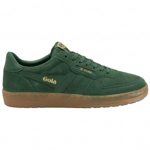 Gola Classics Hawk Suede '86 Sneakers Evergreen Gum Nederland | 870-EAPZJQ