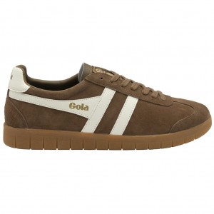 Gola Classics Hurricane Suede Sneakers Wit Nederland | 085-MCOQBJ