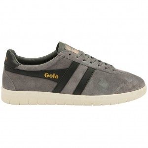 Gola Classics Hurricane Suede Sneakers Zwart Wit Nederland | 759-KREZWJ
