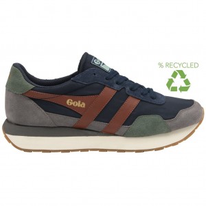 Gola Classics Indiana Sneakers Donkerblauw Nederland | 702-LAKQZT