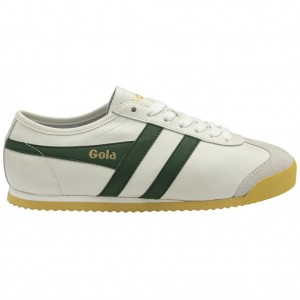 Gola Classics Race Leather Sneakers Wit Nederland | 491-KBLUVT