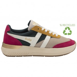 Gola Classics Raven Sneakers Fuchsie Nederland | 658-ROPKZJ
