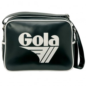 Gola Classics Redford Messenger Bag Zwart Wit Nederland | 713-CMIPRT