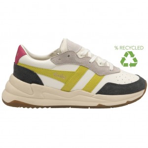 Gola Classics Saturn Quadrant Sneakers Wit Nederland | 801-BUXRPA
