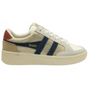 Gola Classics Superslam Blaze Sneakers Goud Oranje Nederland | 064-GEVRFI