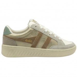 Gola Classics Superslam Blaze Sneakers Goud Lichtgroen Nederland | 619-GWZUSB