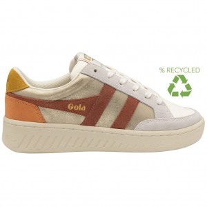 Gola Classics Superslam Blaze Sneakers Goud Oranje Nederland | 291-IKZUAO