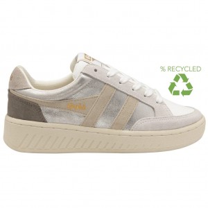 Gola Classics Superslam Blaze Sneakers Zilver Grijs Nederland | 132-STIYMC