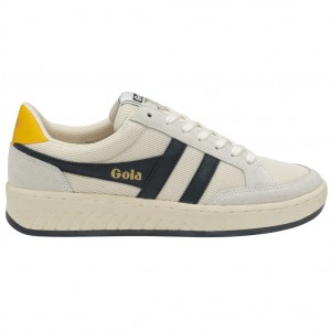 Gola Classics Superslam Mesh Sneakers Wit Donkerblauw Nederland | 596-IGQNRC