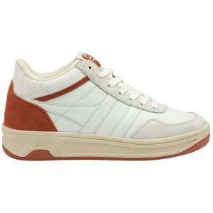 Gola Classics Swerve Sneakers Wit Oranje Nederland | 508-OSLEYK