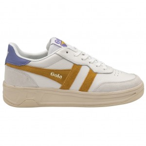 Gola Classics Topspin Sneakers Wit Lavendel Nederland | 307-BETHYM