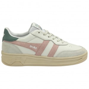 Gola Classics Topspin Sneakers Wit Roze Nederland | 012-LQIHSA