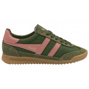 Gola Classics Tornado Sneakers Groen Koraal Roze Nederland | 348-RGEUZA