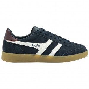 Gola Classics Viper Sneakers Donkerblauw Wit Bordeaux Nederland | 549-FTPVJZ
