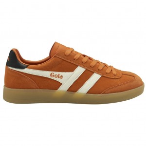 Gola Classics Viper Sneakers Oranje Wit Zwart Nederland | 695-UKFMOD