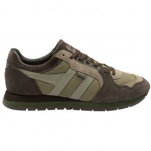 Gola Made in England - 1905 Ranger Engineered Garment Sneakers Bruin Khaki Nederland | 954-CMINTA
